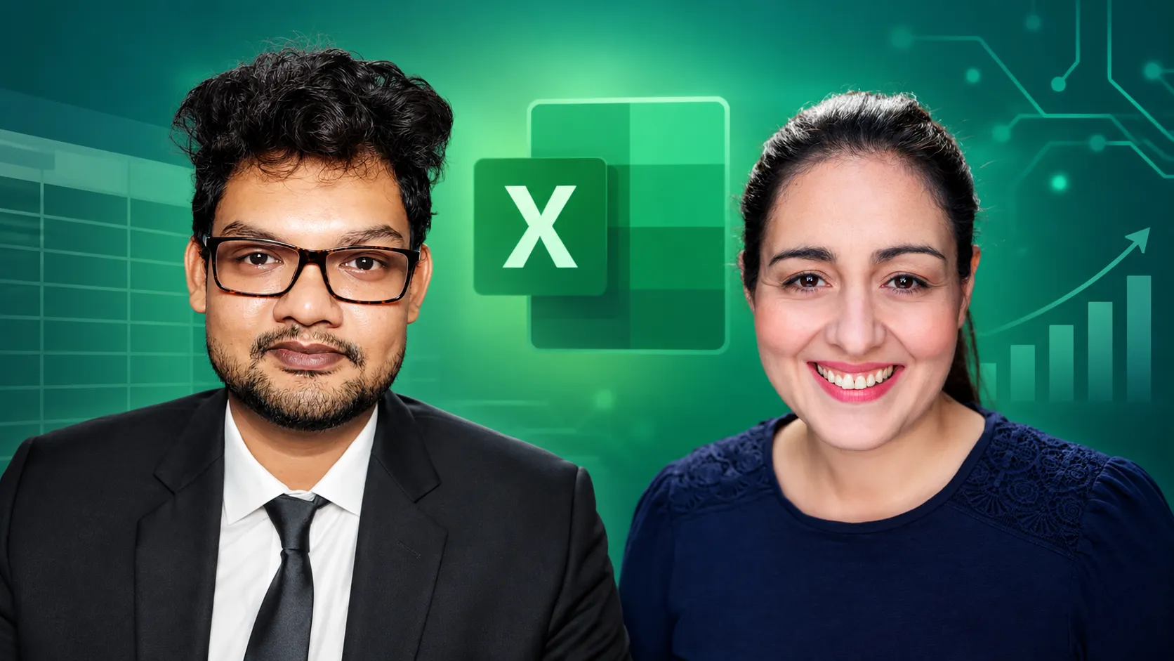 The Complete Excel Course with AI Integration: Sagnik and Virginia